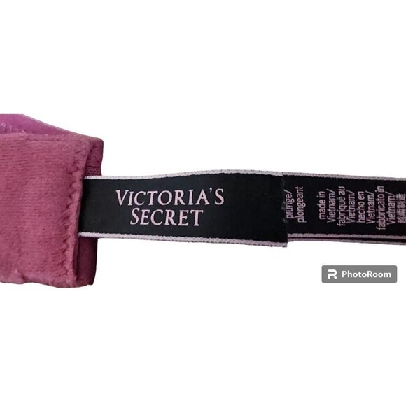 Victoria's Secret Plunge Bra Size 34C Rose - Picture 6 of 7
